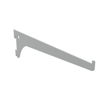 Hylleknekt til veggskinne 200 mm hvit - Integri